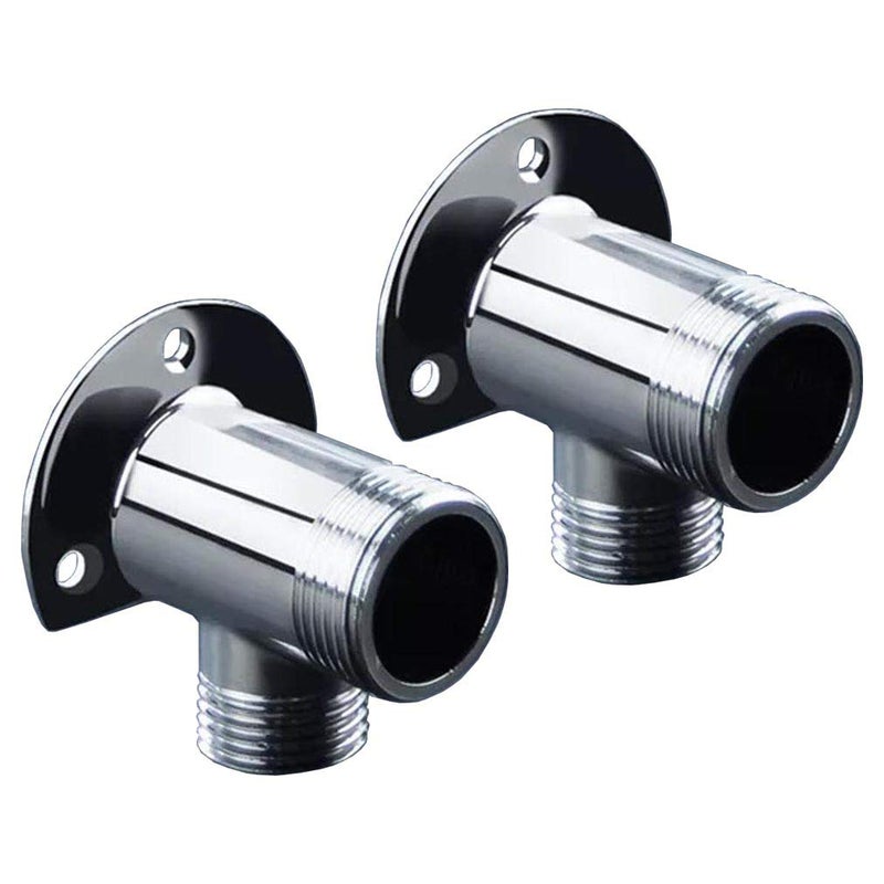 MISSMIN Installation kit for Exposed Bath Faucet/Outdoor Shower System/Thermostatic bar Mixer Valve,Convert in-Wall to Surface Mount - Image 1